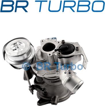 BR Turbo 54399980123RS - Charger, charging system autospares.lv