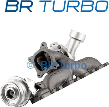 BR Turbo 54399880049RS - Charger, charging system autospares.lv