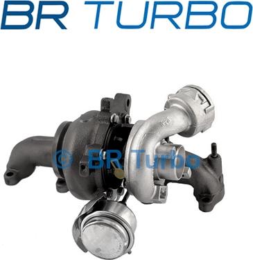 BR Turbo 54399880048RS - Charger, charging system autospares.lv