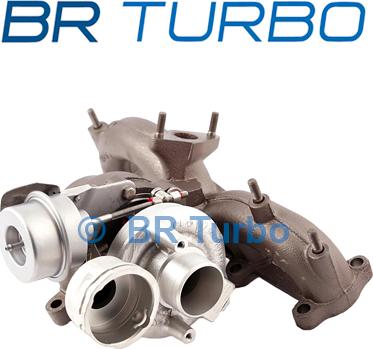 BR Turbo 54399880058RS - Charger, charging system autospares.lv