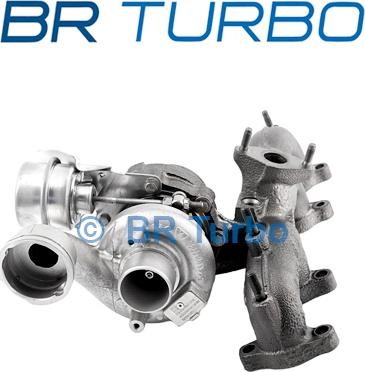 BR Turbo 54399880057RS - Charger, charging system autospares.lv