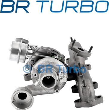 BR Turbo 54399880019RS - Charger, charging system autospares.lv