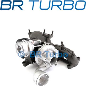 BR Turbo 54399880016RSG - Charger, charging system autospares.lv