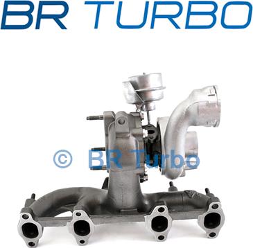 BR Turbo 54399880016RSG - Charger, charging system autospares.lv