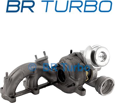 BR Turbo 54399880018RSG - Charger, charging system autospares.lv