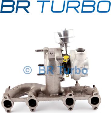 BR Turbo 54399880017RS - Charger, charging system autospares.lv