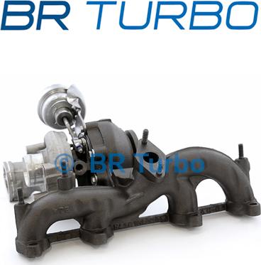 BR Turbo 54399880085RS - Charger, charging system autospares.lv