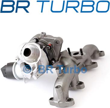 BR Turbo 54399880031RS - Charger, charging system autospares.lv