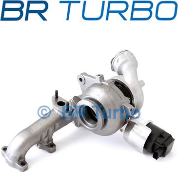 BR Turbo 54399880031RSG - Charger, charging system autospares.lv