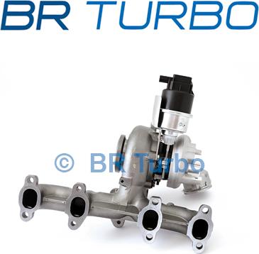 BR Turbo 54399880031RS - Charger, charging system autospares.lv