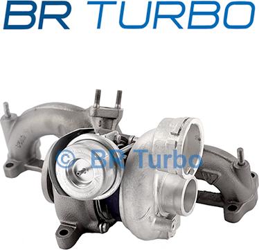 BR Turbo 54399880022RS - Charger, charging system autospares.lv