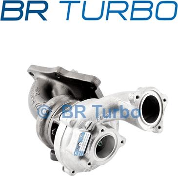 BR Turbo 54399880106RS - Charger, charging system autospares.lv