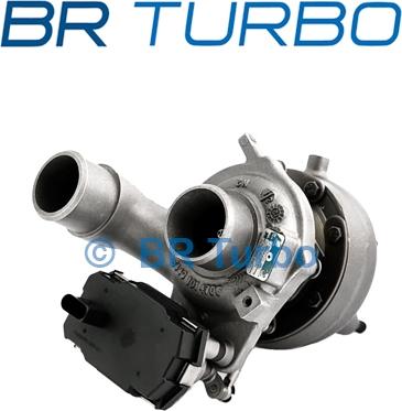 BR Turbo 54399880107RS - Charger, charging system autospares.lv