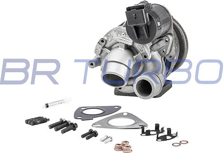 BR Turbo 54399880112RSM - Charger, charging system autospares.lv