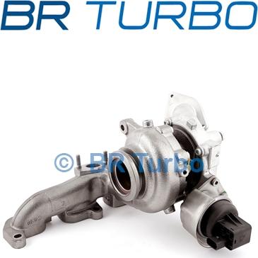 BR Turbo 54399880136RS - Charger, charging system autospares.lv