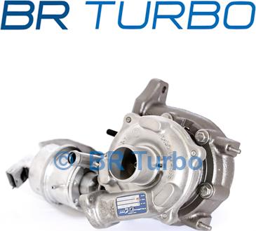 BR Turbo 54309880000RS - Charger, charging system autospares.lv