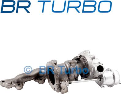 BR Turbo 54319880010RSG - Charger, charging system autospares.lv