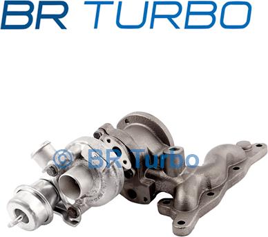 BR Turbo 54319880010RS - Charger, charging system autospares.lv