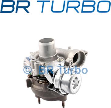 BR Turbo 54389880017RS - Charger, charging system autospares.lv