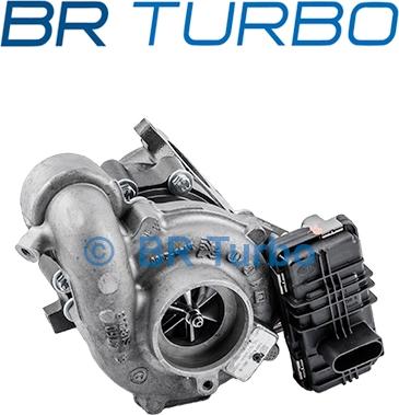 BR Turbo 53039980523RS - Charger, charging system autospares.lv