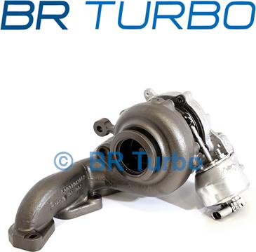 BR Turbo 53039880542RS - Charger, charging system autospares.lv