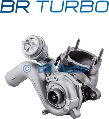 BR Turbo 53039880045RS - Charger, charging system autospares.lv