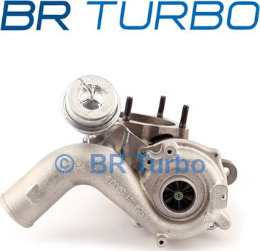 BR Turbo 53039880011RS - Charger, charging system autospares.lv