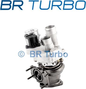 BR Turbo 53039880163RSG - Charger, charging system autospares.lv