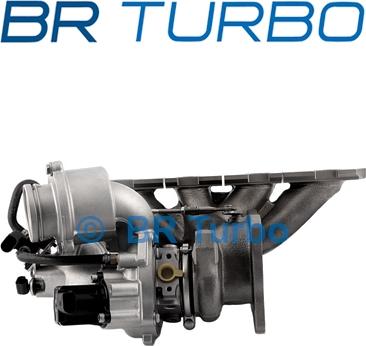 BR Turbo 53039880105RS - Charger, charging system autospares.lv