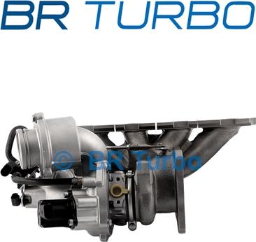 BR Turbo 53039880105RSG - Charger, charging system autospares.lv