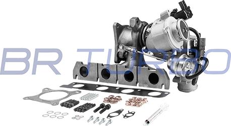 BR Turbo 53039880105RSM - Charger, charging system autospares.lv