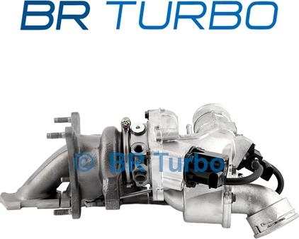 BR Turbo 53039880136RS - Charger, charging system autospares.lv