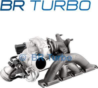 BR Turbo 53039880136RS - Charger, charging system autospares.lv