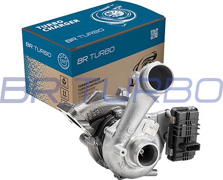 BR Turbo 53039880338RS - Charger, charging system autospares.lv