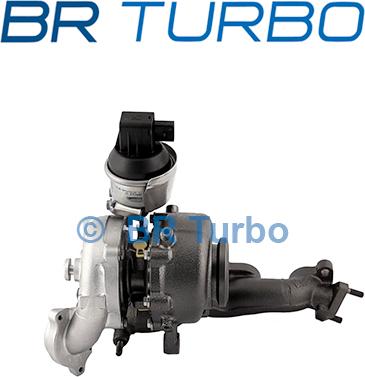 BR Turbo 53039880205RSG - Charger, charging system autospares.lv