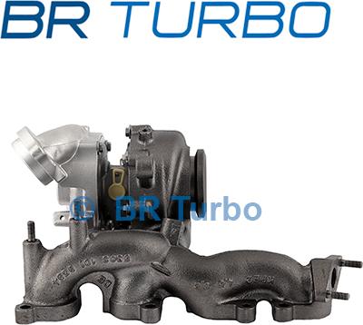 BR Turbo 53039880205RSG - Charger, charging system autospares.lv