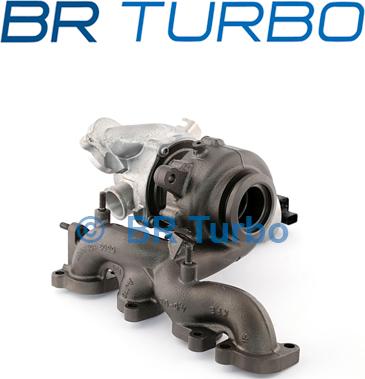 BR Turbo 53039880208RS - Charger, charging system autospares.lv