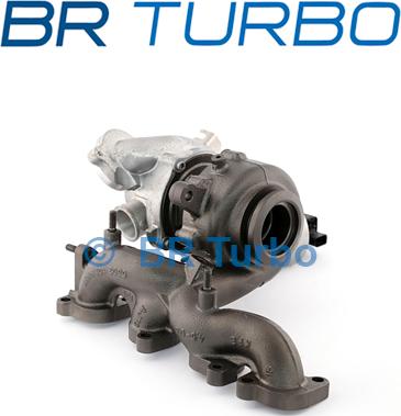 BR Turbo 53039880208RSG - Charger, charging system autospares.lv