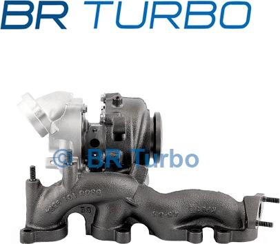 BR Turbo 53039880207RS - Charger, charging system autospares.lv