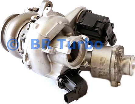 BR Turbo 06K145702NRS - Charger, charging system autospares.lv