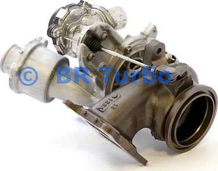 BR Turbo 06K145722GRS - Charger, charging system autospares.lv