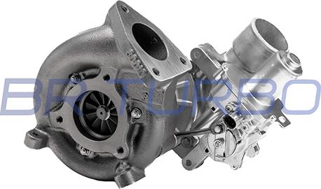 BR Turbo 17201-30160RSM - Charger, charging system autospares.lv