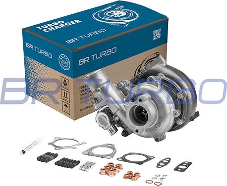 BR Turbo 17201-30160RSM - Charger, charging system autospares.lv