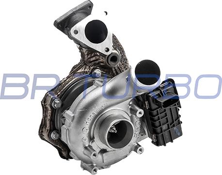 BR Turbo 810587-5001RS - Charger, charging system autospares.lv