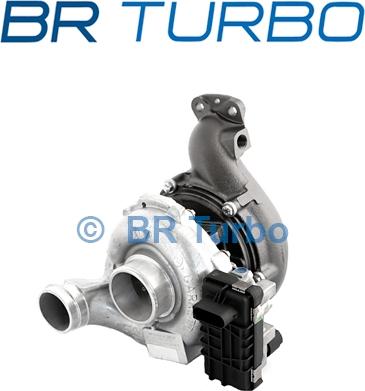 BR Turbo 826830-5001RS - Charger, charging system autospares.lv