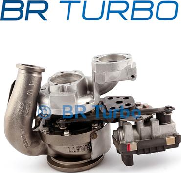 BR Turbo 755298-5001RS - Charger, charging system autospares.lv