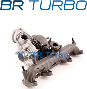 BR Turbo 712968-5001RS - Charger, charging system autospares.lv