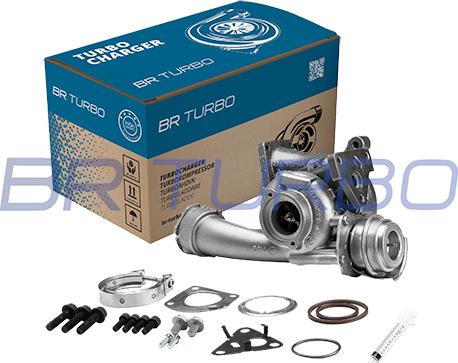 BR Turbo 729325-5001RSM - Charger, charging system autospares.lv