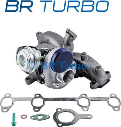 BR Turbo BRT6832 - Charger, charging system autospares.lv