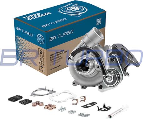 BR Turbo BRT8107M - Charger, charging system autospares.lv